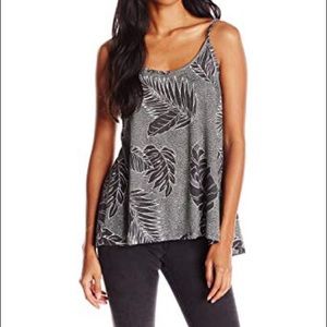Volcom Lunar Safari Tank in Black NWT